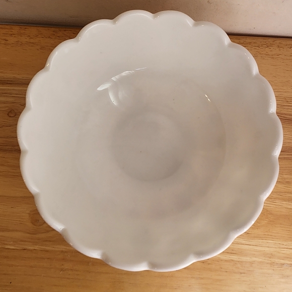 Milk Glass Bowl Harvest Grape Westmoreland Vine Indiana - Picture 2 of 9